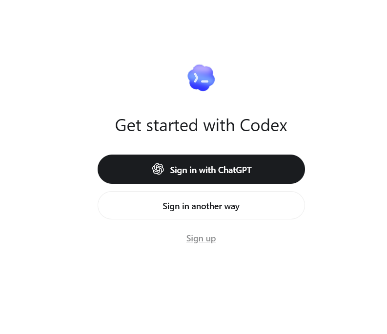 Codex登录注册